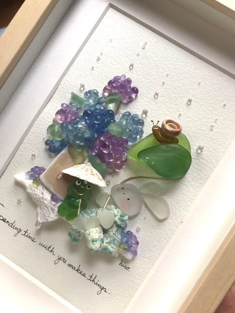 hirokoponシーグラスアートno.108