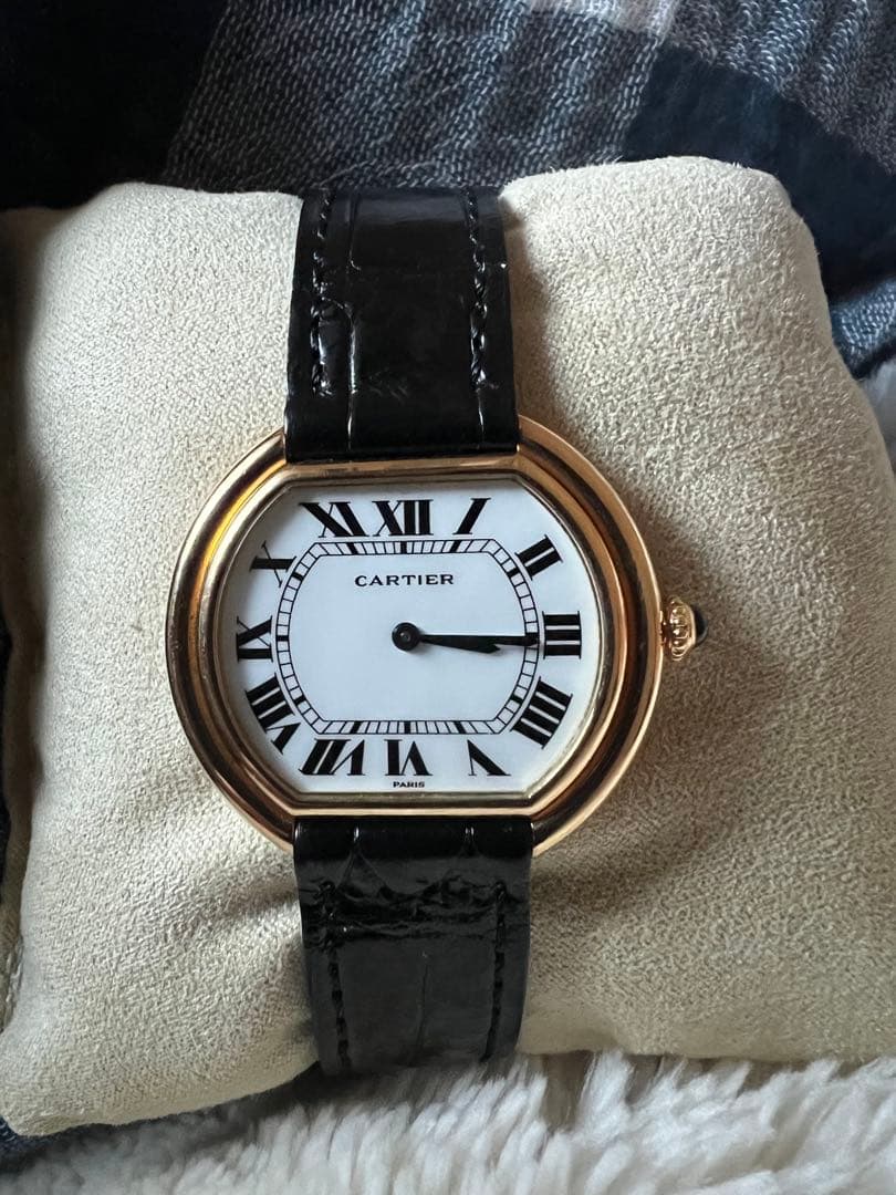 Cartier カルティエ/エリプスLM/PARISホワイトローマンダイヤル/