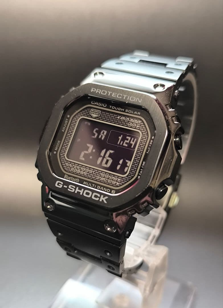 最終価格(美品)G-SHOCK GMW-B5000GD フルメタル ブラック