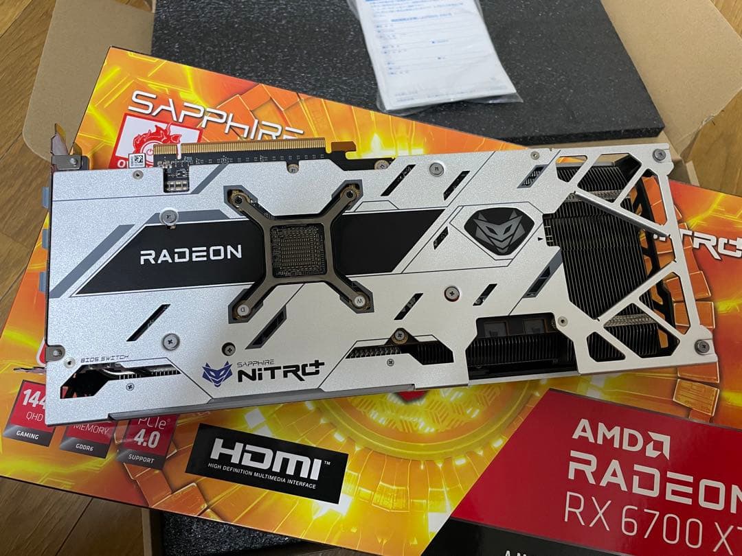 グラフィックボード・グラボ・ビデオカード SAPPHIRE NITRO+ Radeon RX6700XT 12GB
