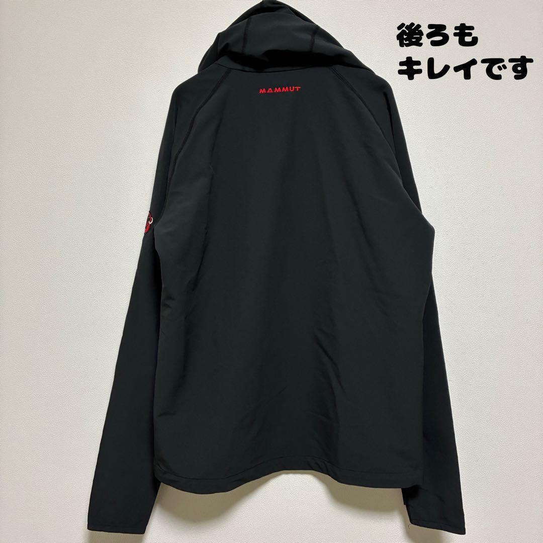 美品　マムート　ソフテッククライムライトジャケット　マウンテンパーカー　黒　Ｍ