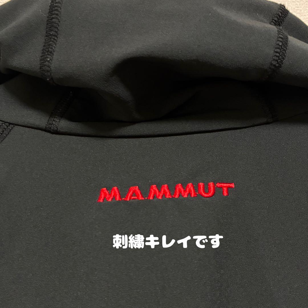 美品　マムート　ソフテッククライムライトジャケット　マウンテンパーカー　黒　Ｍ