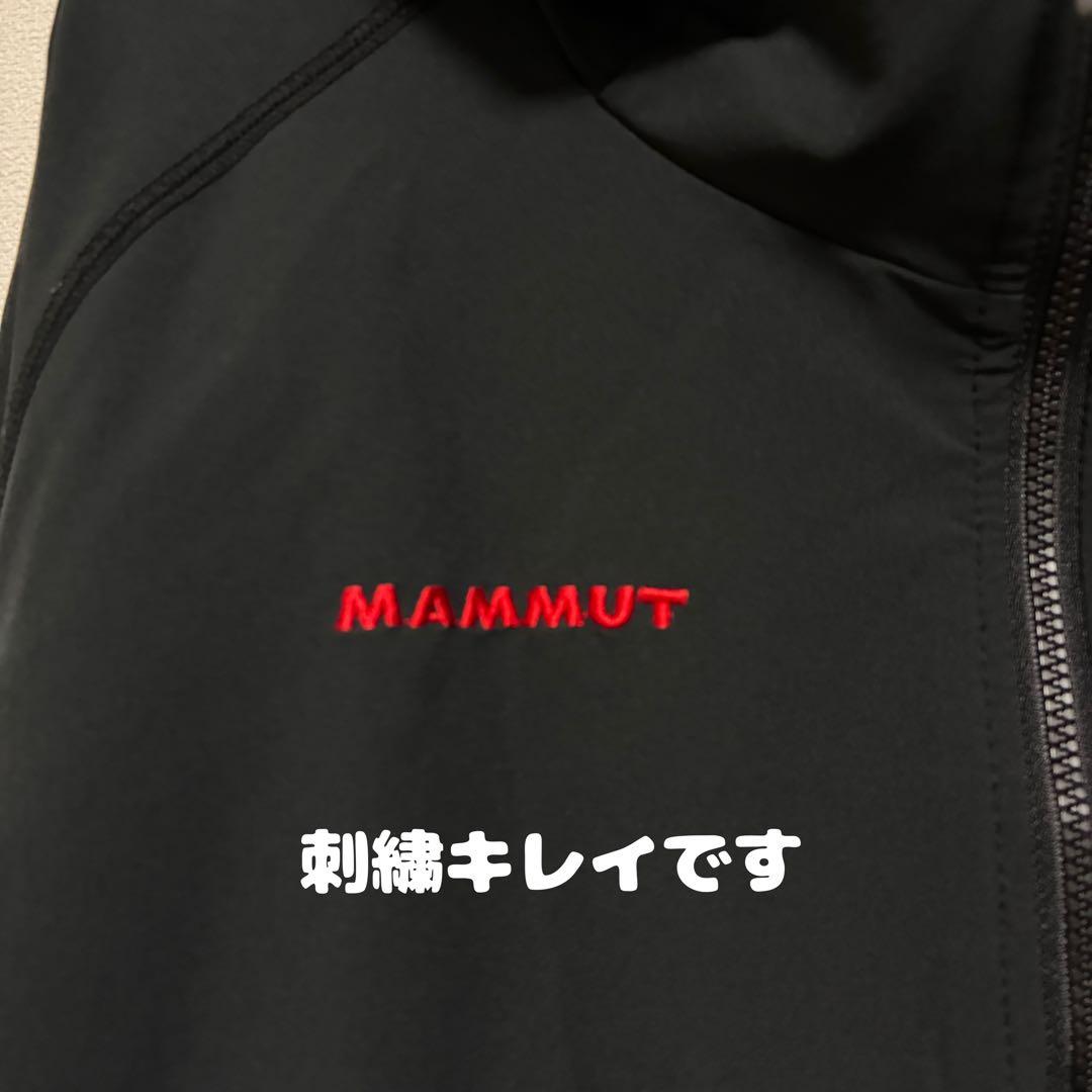 美品　マムート　ソフテッククライムライトジャケット　マウンテンパーカー　黒　Ｍ