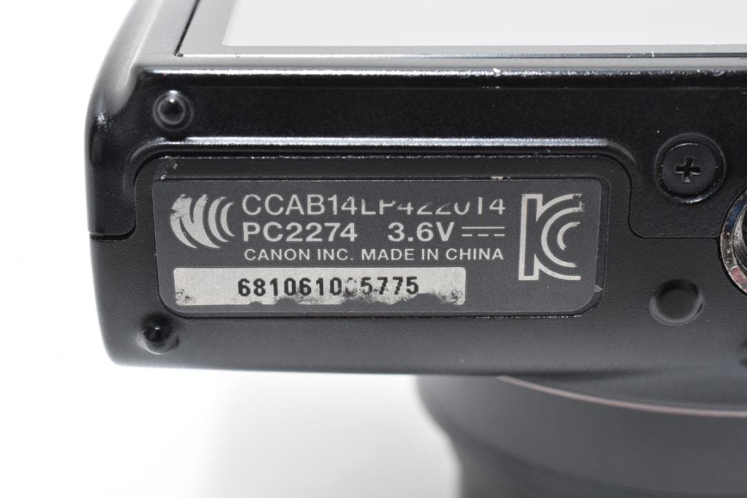 ★ Canon IXY650 PC2274 Wi-Fi搭載機 ブラック ★