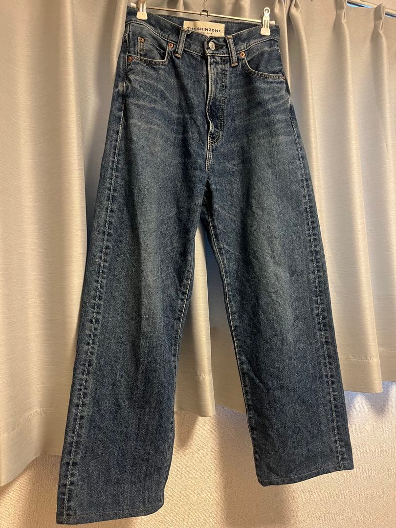 パンツ THE SHINZONE MARILYN DENIM BLUE