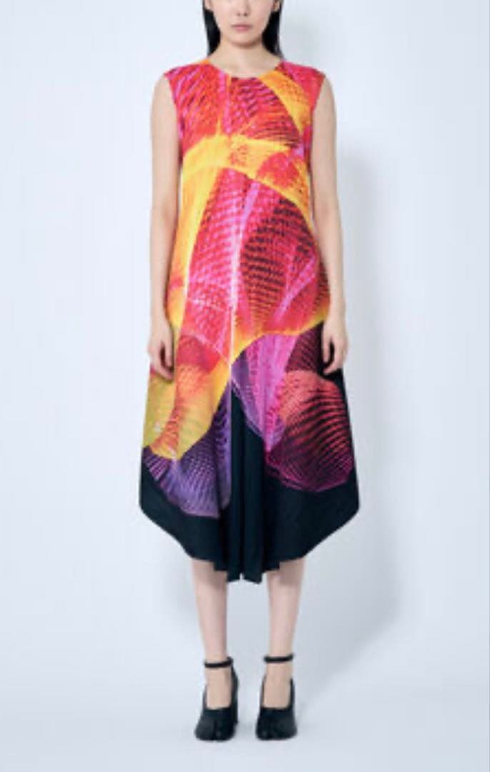 PleatsPlease SPECTRUM ワンピース5