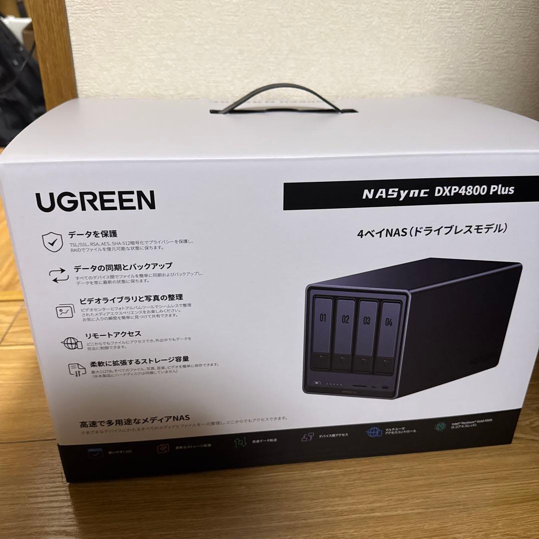 外付けハードディスク・ドライブ DXP4800 Plus