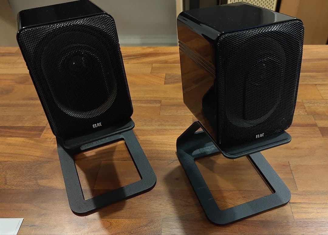 ELAC BS302 2本セット ミニスタンド付き