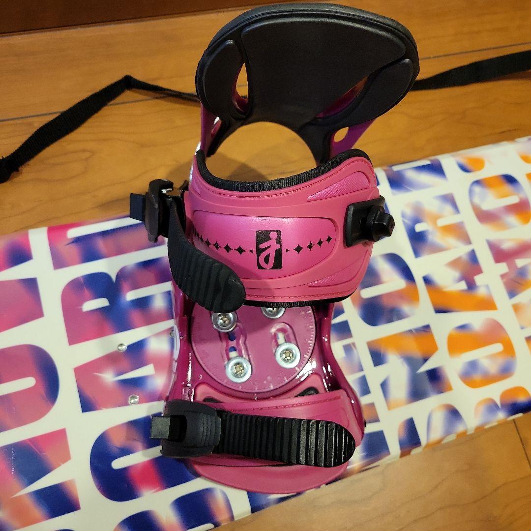 スノーボード 板 ヴィンディング AIRWALK ピンク ホワイト 145cm