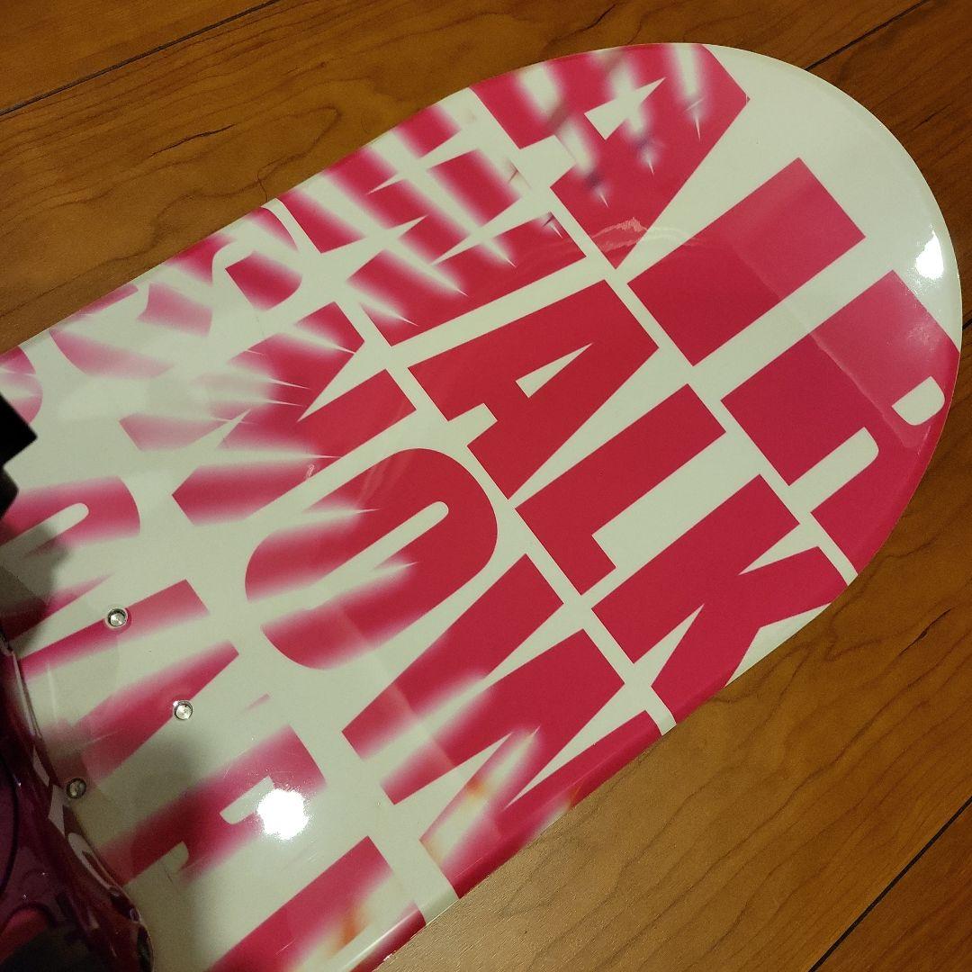 スノーボード 板 ヴィンディング AIRWALK ピンク ホワイト 145cm