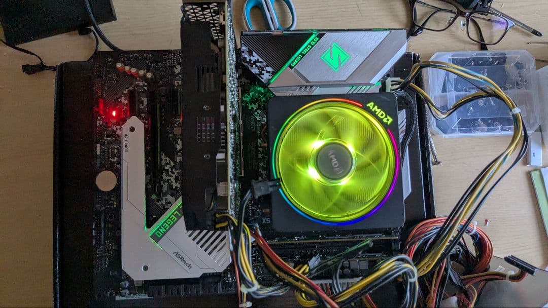 X570 Steel Legend マザーボード　動作品