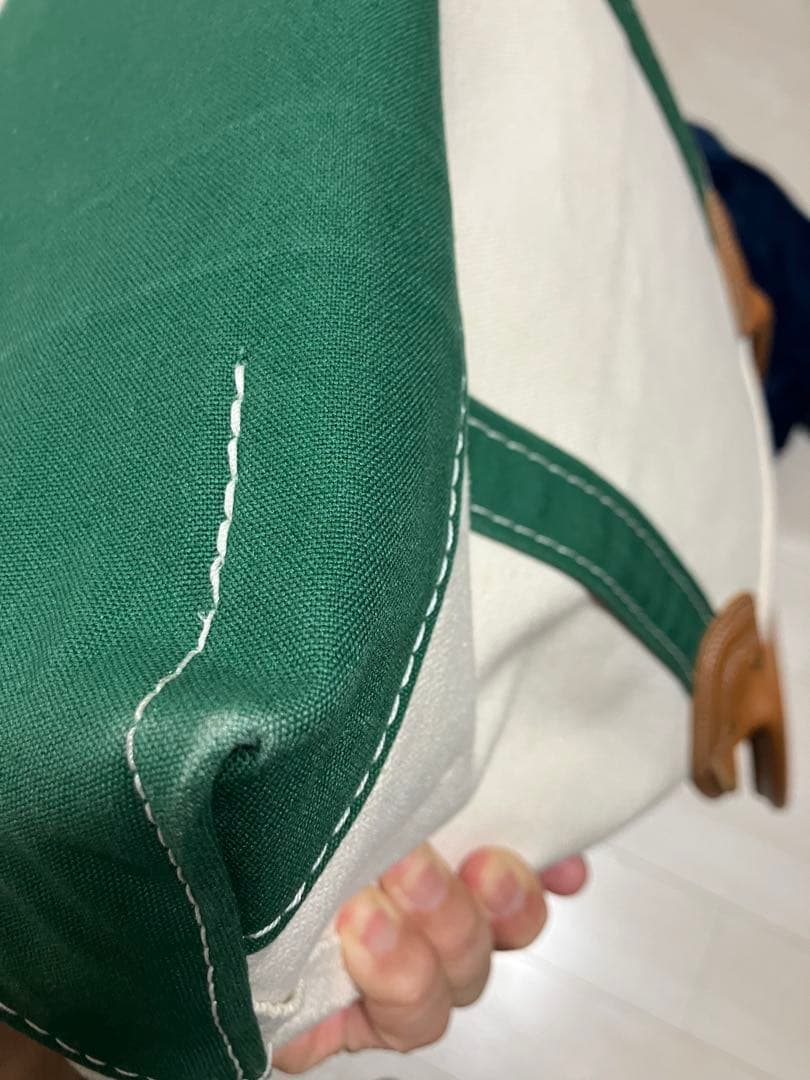 L.L.Beanレザーハンドル トートバック