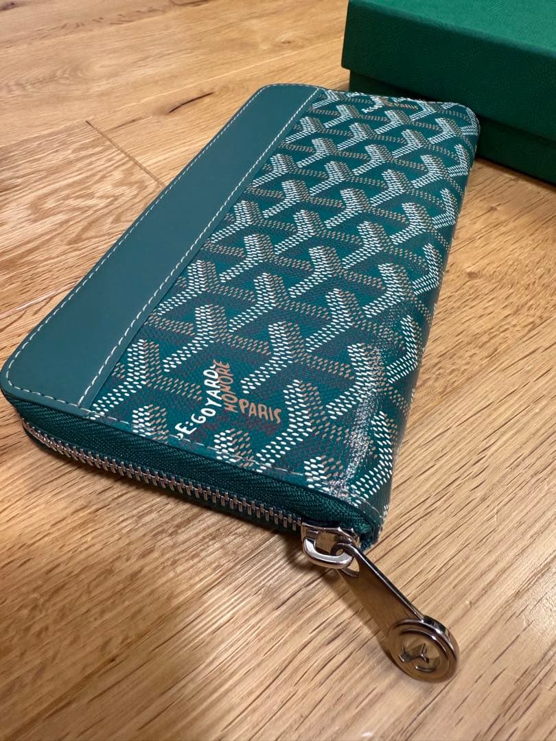 GOYARD グリーン 長財布
