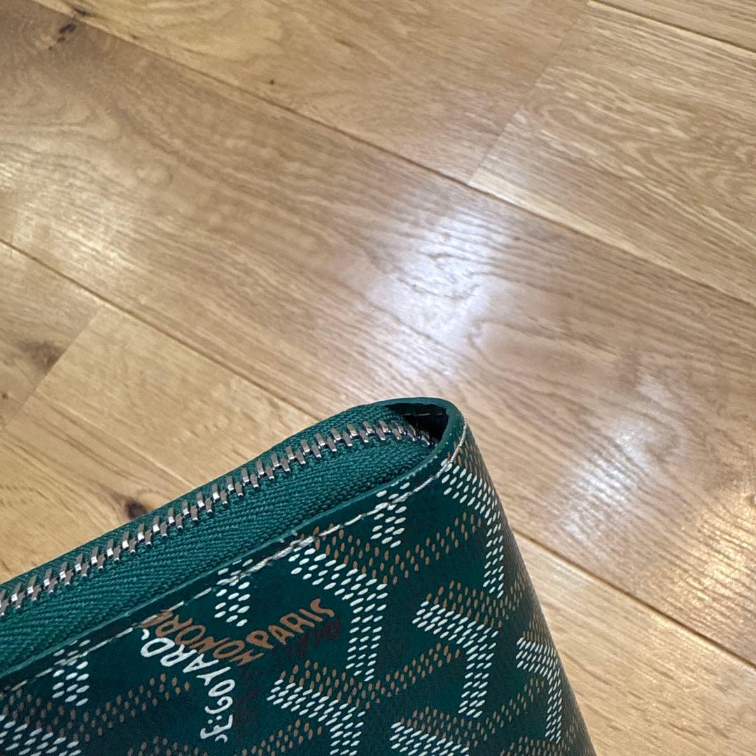 GOYARD グリーン 長財布
