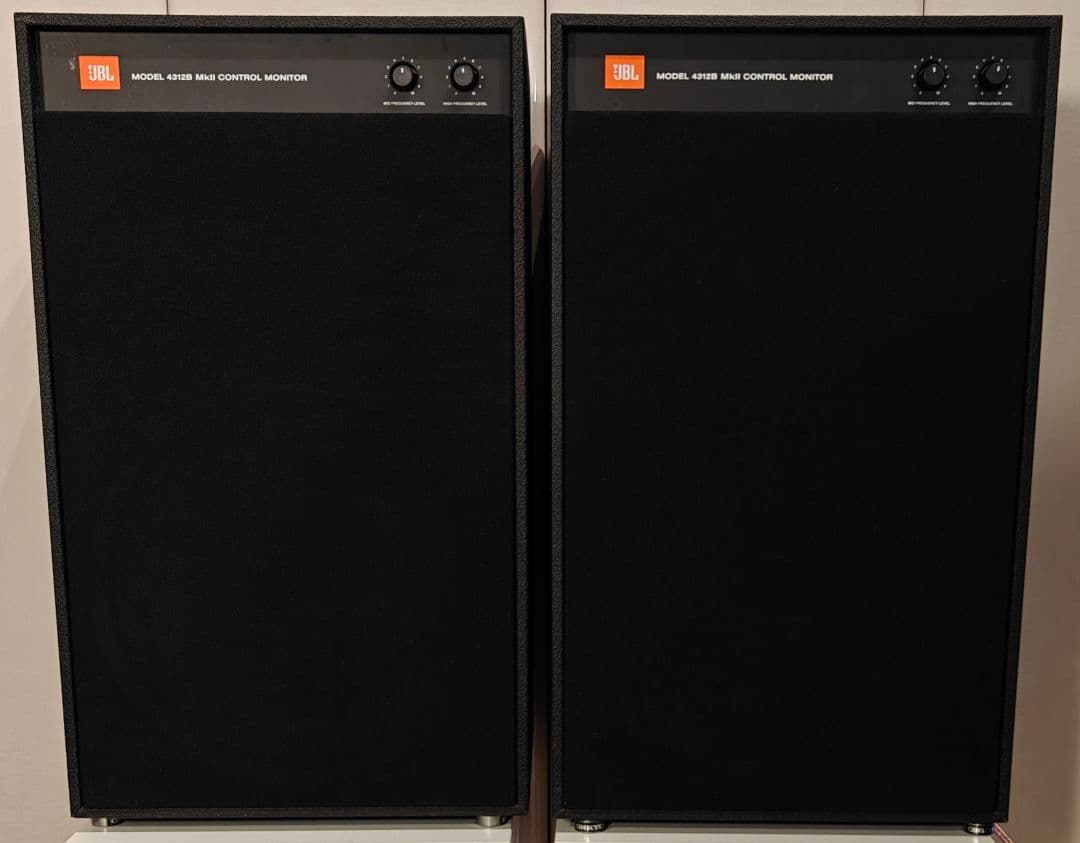 JBL 4312B MkII ペア 左右対称ミラーイメージ 伝説の名機