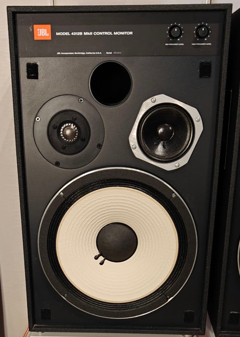 JBL 4312B MkII ペア 左右対称ミラーイメージ 伝説の名機