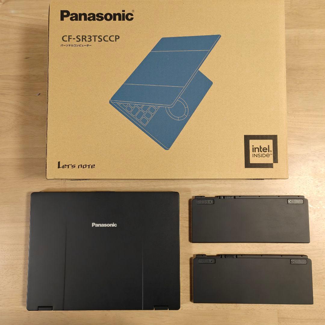 レッツノートSR3 メモリ32GB SSD512GB ジェットブラック