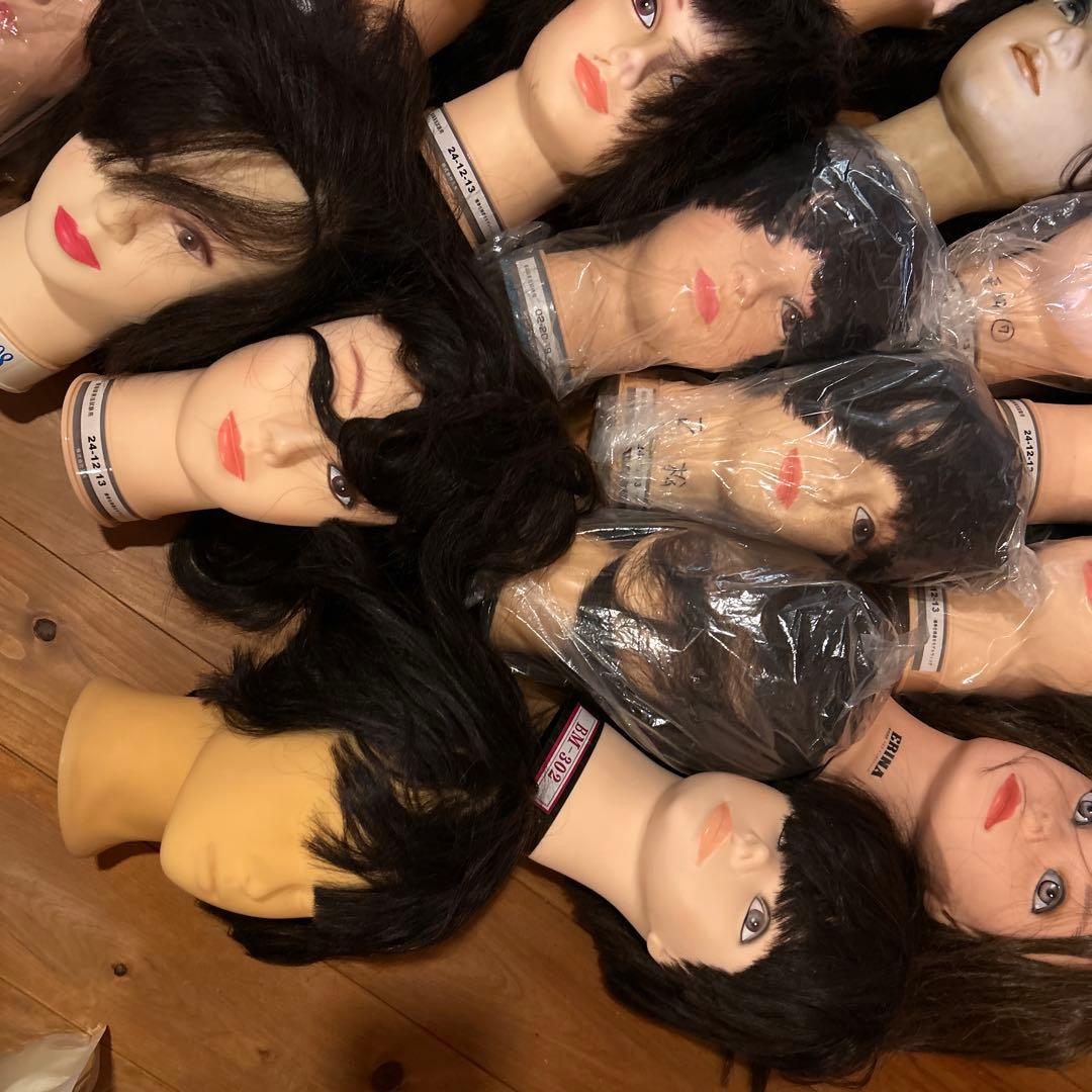 ウィッグ　セット　多数　28体