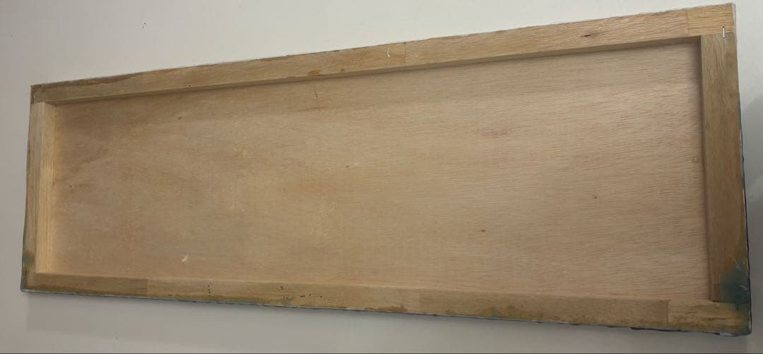 まぁ　30×90 オーシャンレジンアート