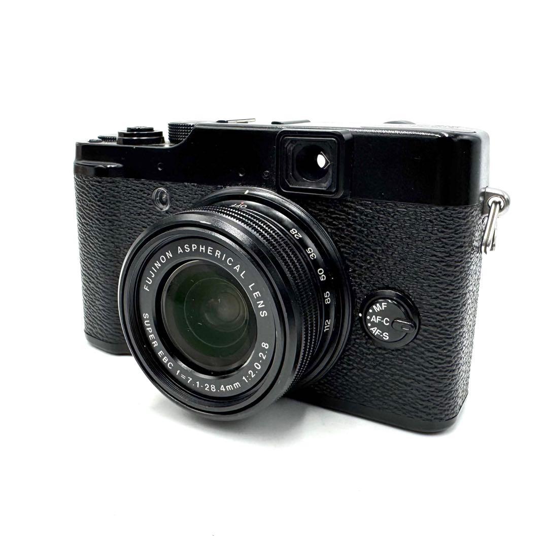 美品 FUJIFILM フジフィルム X10 フジフィルム コンデジ ブラック
