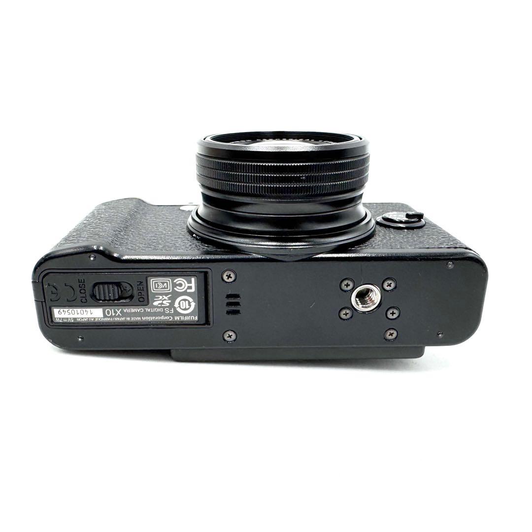 美品 FUJIFILM フジフィルム X10 フジフィルム コンデジ ブラック