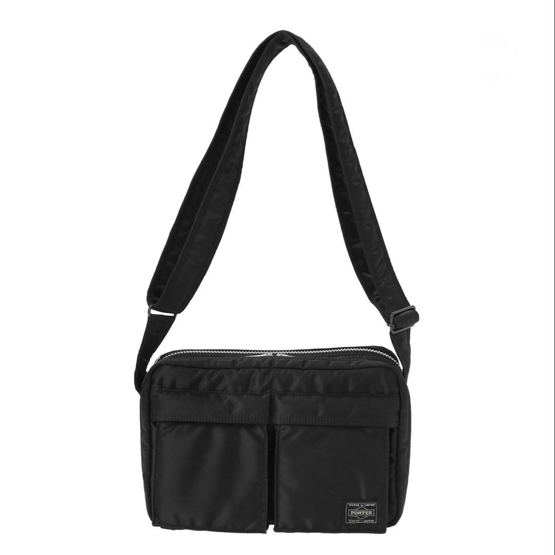 【新品未使用】PORTER / タンカー ブラック 2層ショルダー