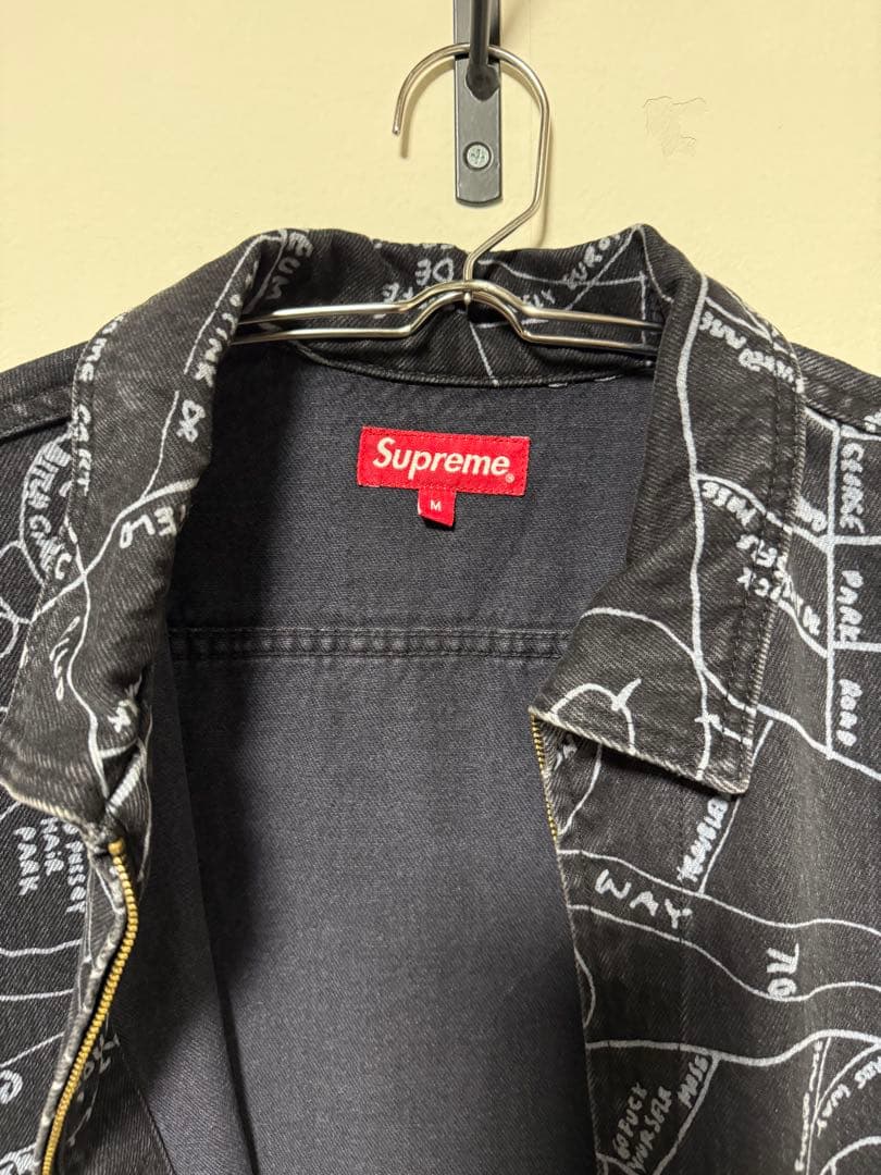 ジャケット・アウター SUPREME 19SS Gonz Map Work Jacket
