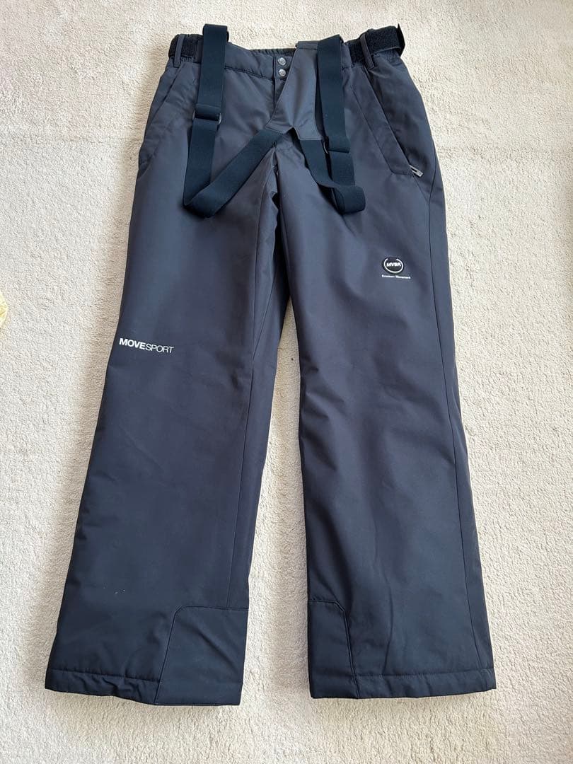 【LL】DESCENTE スノーボードウェア上下セット グリーン/ブラック