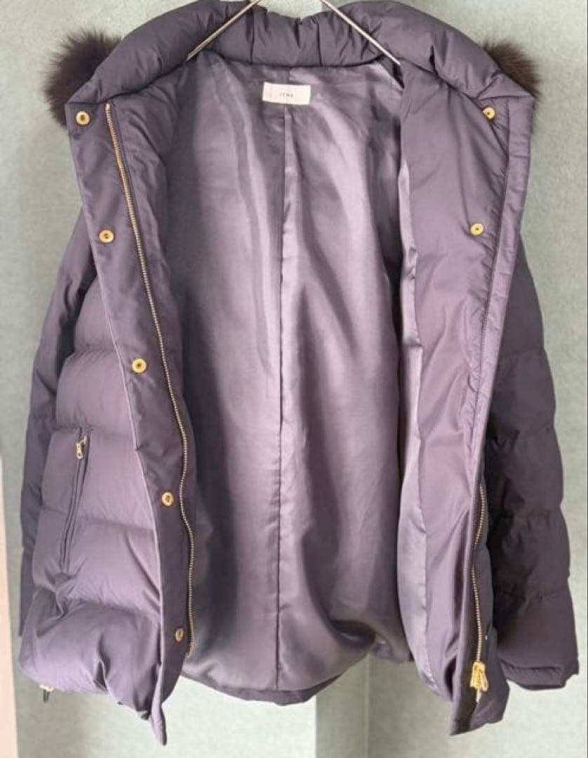 未使用級⭐︎IÉNA ファー付きダウンジャケット 38