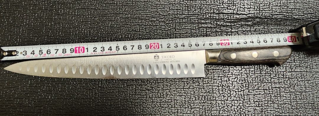 堺一文字光秀　SWORD　FV10 筋引 玉研 270mm