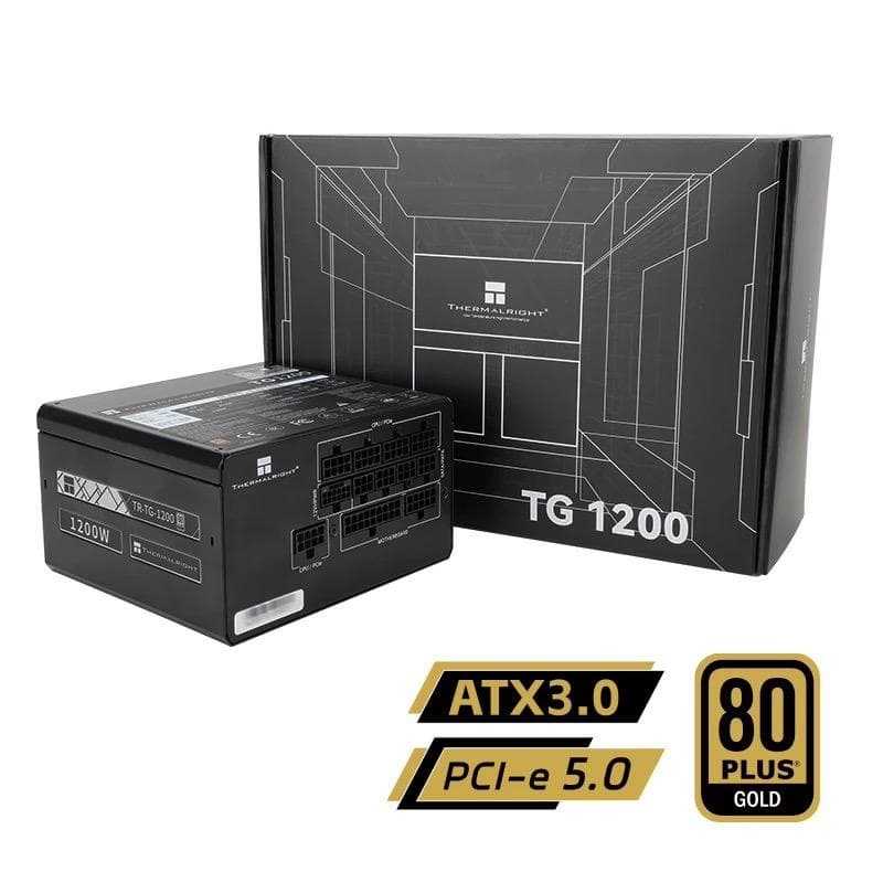 1200W電源ユニットTG1200ブラック ATX3.0 80PLUS GOLD