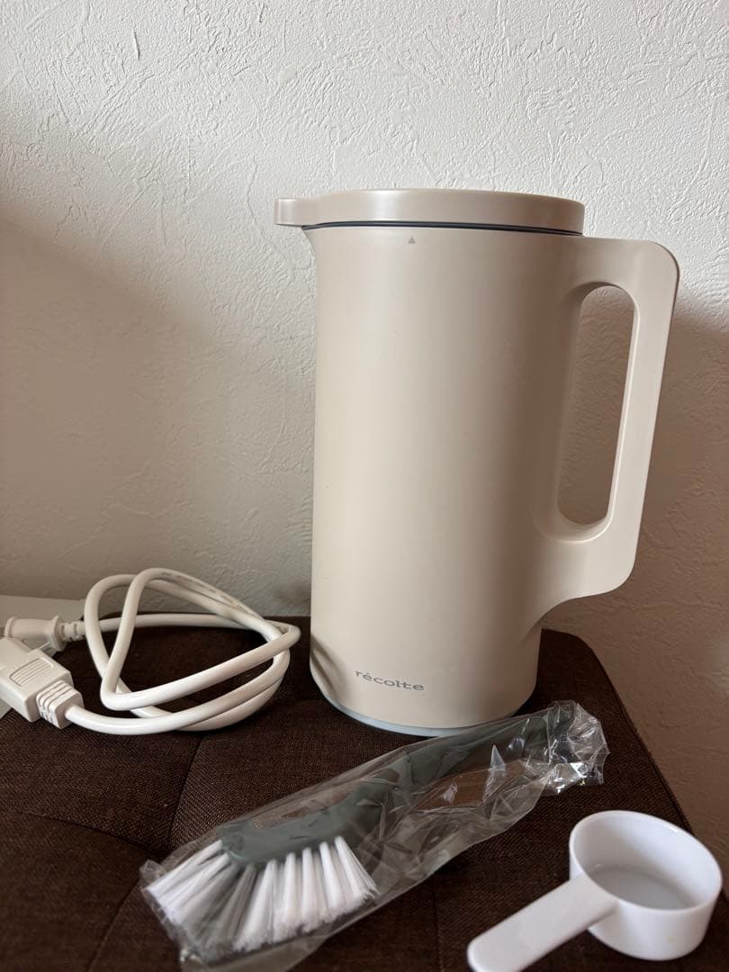 レコルト 自動調理ポット　ホワイト　美品