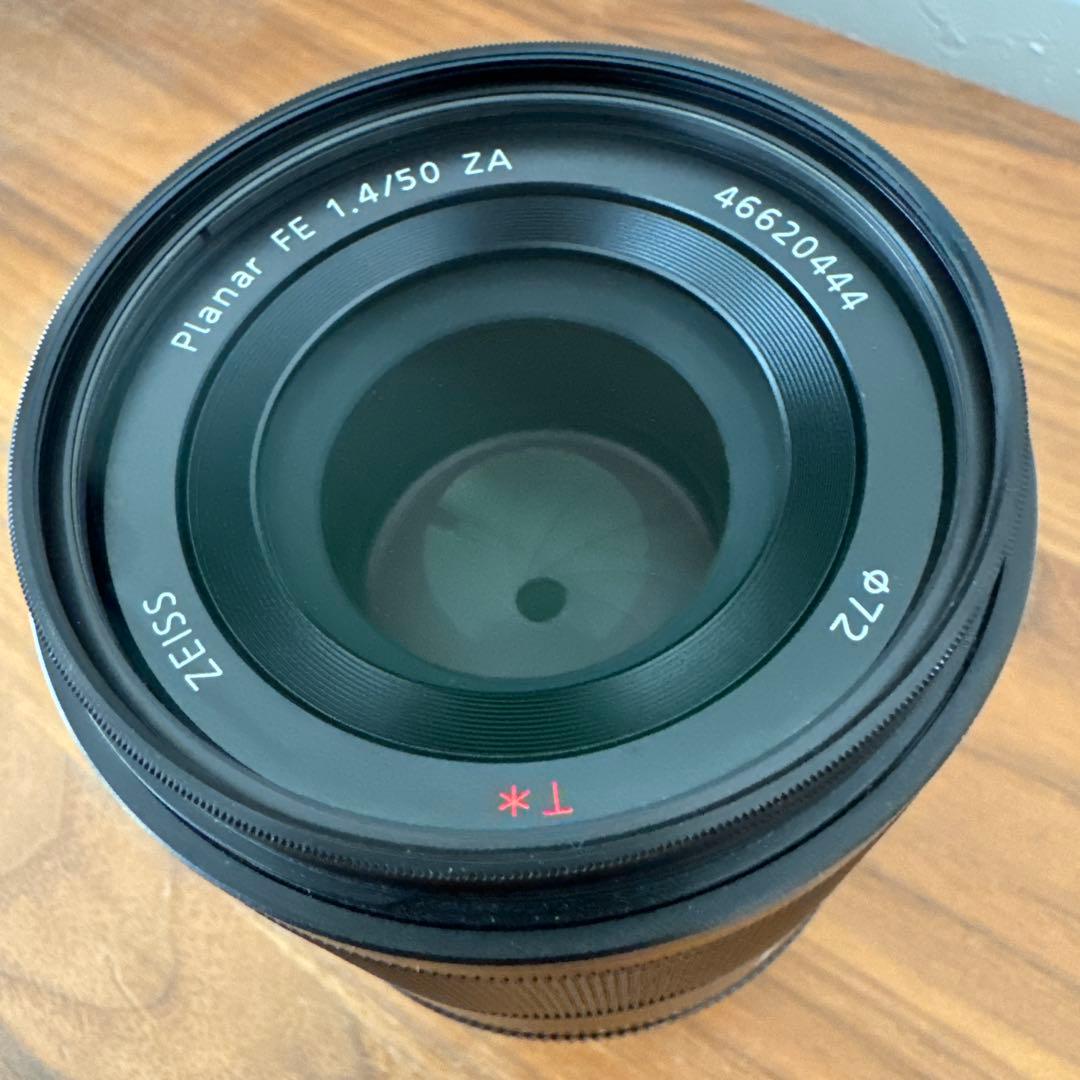 SONY Planar T* FE 50mm F1.4 ZA（フィルター付）
