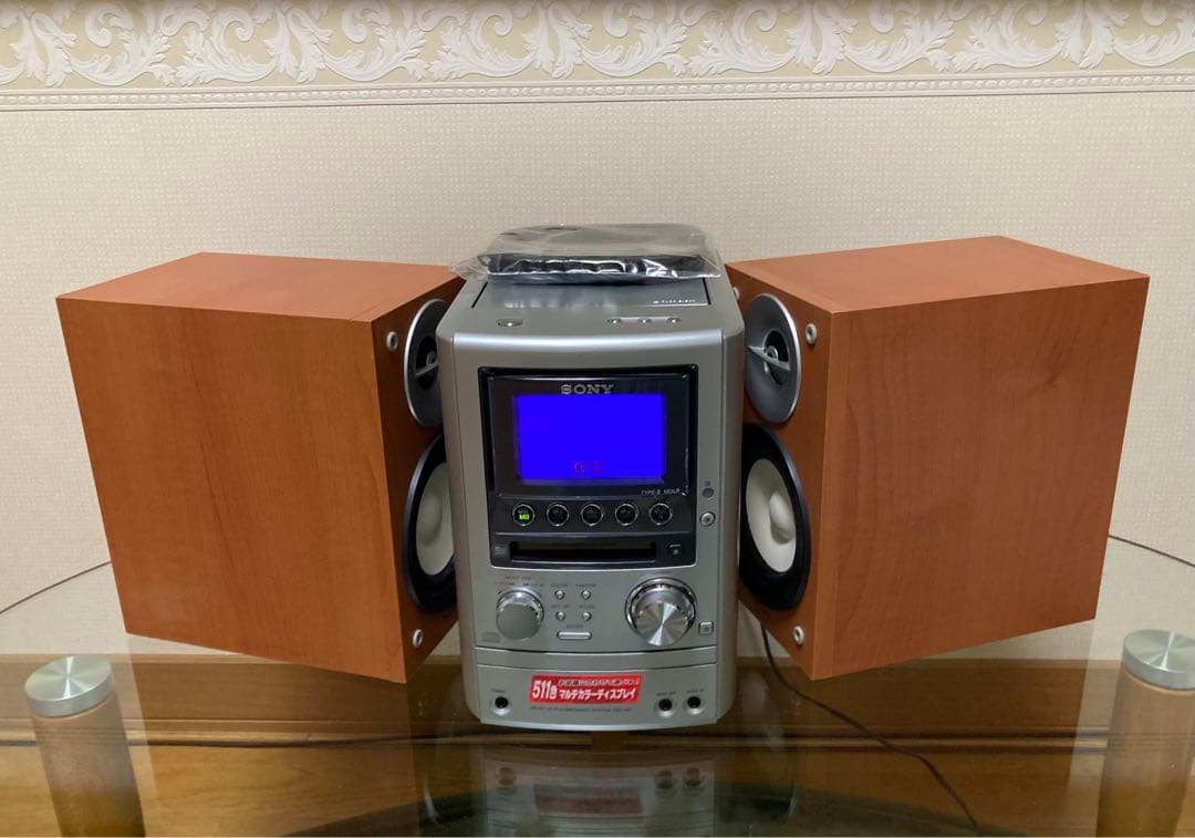 【希少可動品】SONY・オールインワン HCD-M3・スピーカーCM35