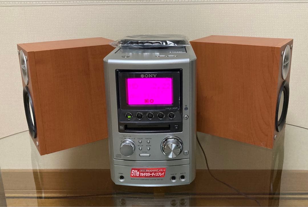【希少可動品】SONY・オールインワン HCD-M3・スピーカーCM35