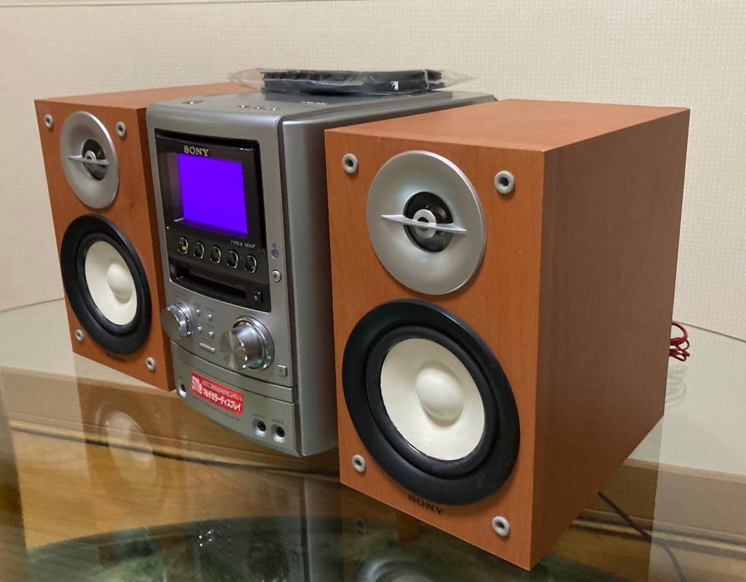 【希少可動品】SONY・オールインワン HCD-M3・スピーカーCM35