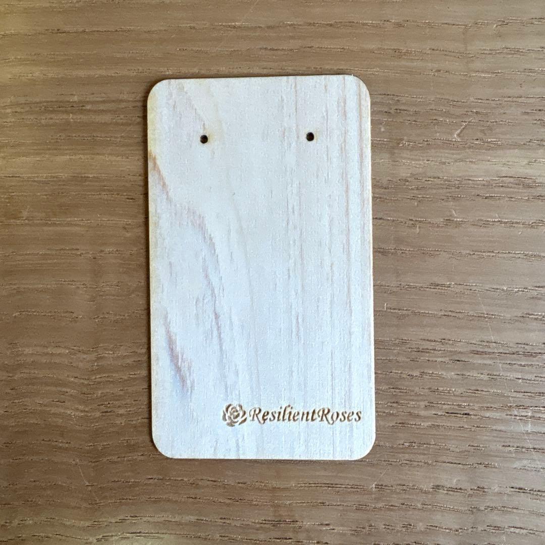 うるみな　ピアス台紙