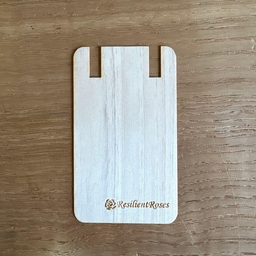 うるみな　ピアス台紙