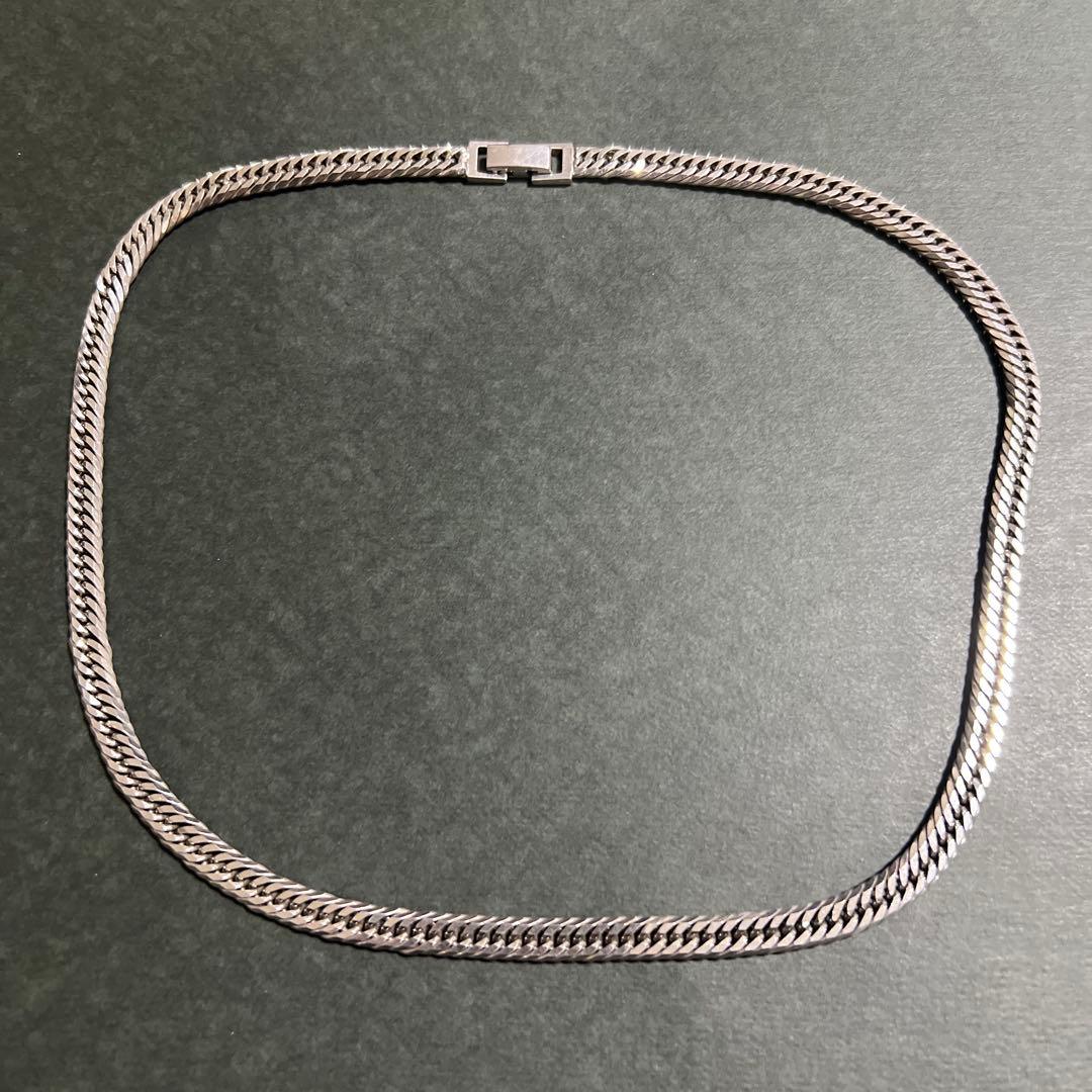 SV925 シルバー 12面 トリプル 喜平 ネックレス