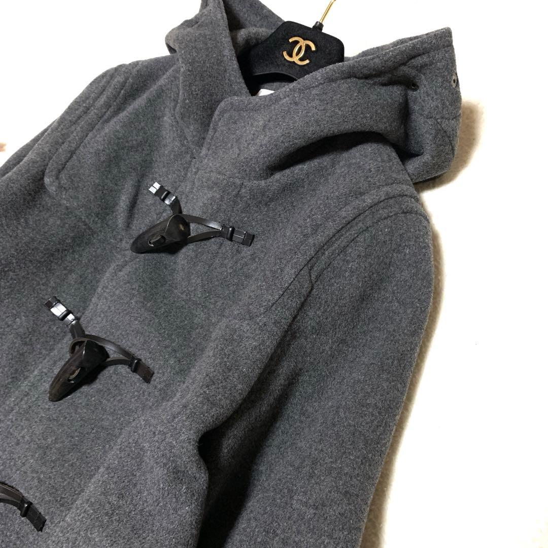 ★未使用　トゥモローランド　マカフィー　❤︎メルトンダッフルコート　牛革　S M