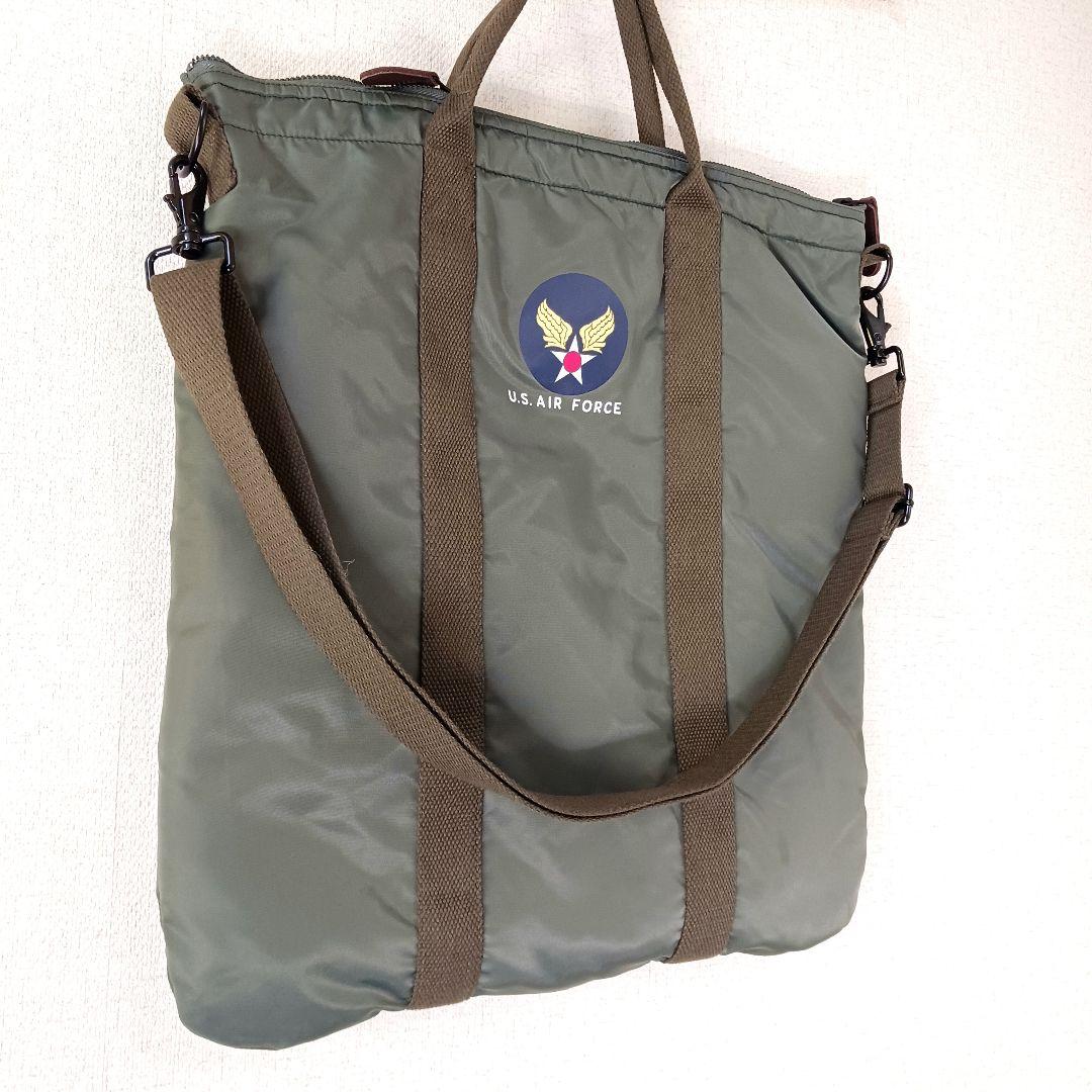 1950s OLDタイプ 初期型 アメリカ空軍 ヘルメットバッグ セージ