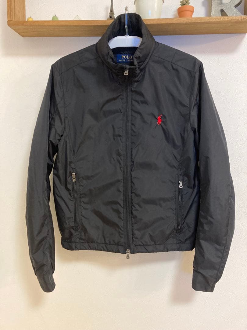 極美品　ラルフローレン　中綿ナイロンジャケット　フード収納可　短丈　サイズXS