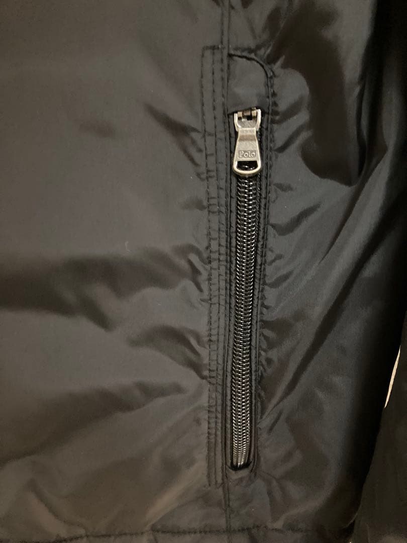 極美品　ラルフローレン　中綿ナイロンジャケット　フード収納可　短丈　サイズXS