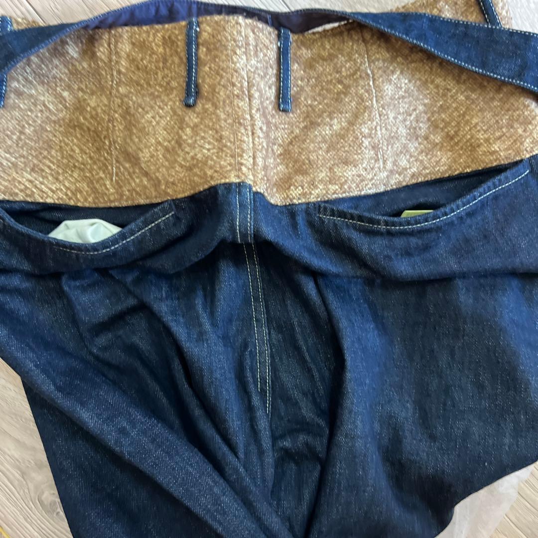 ★美品！KAPITAL 異素材ドッキングサルエルデニム