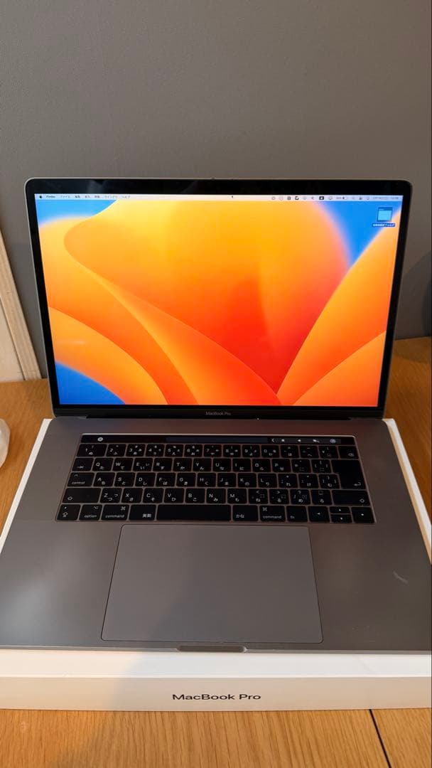 MacBook Pro 15インチ スペースグレー 本体 1TB 元箱付き