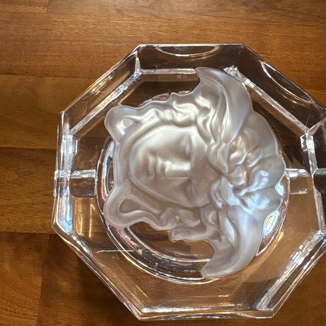 VERSACE メドゥーサミエール アッシュトレイ クリア　灰皿　インテリア