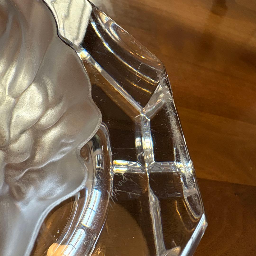 VERSACE メドゥーサミエール アッシュトレイ クリア　灰皿　インテリア