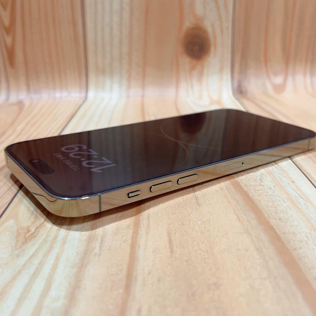 SIMフリー 本体 iPhone 14ProMax 128GB ゴールド 561