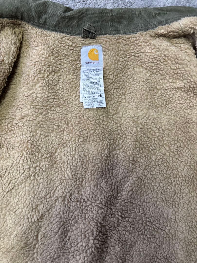 激レア　希少　Carhartt トラッカージャケット　デニムジャケット　グリーン