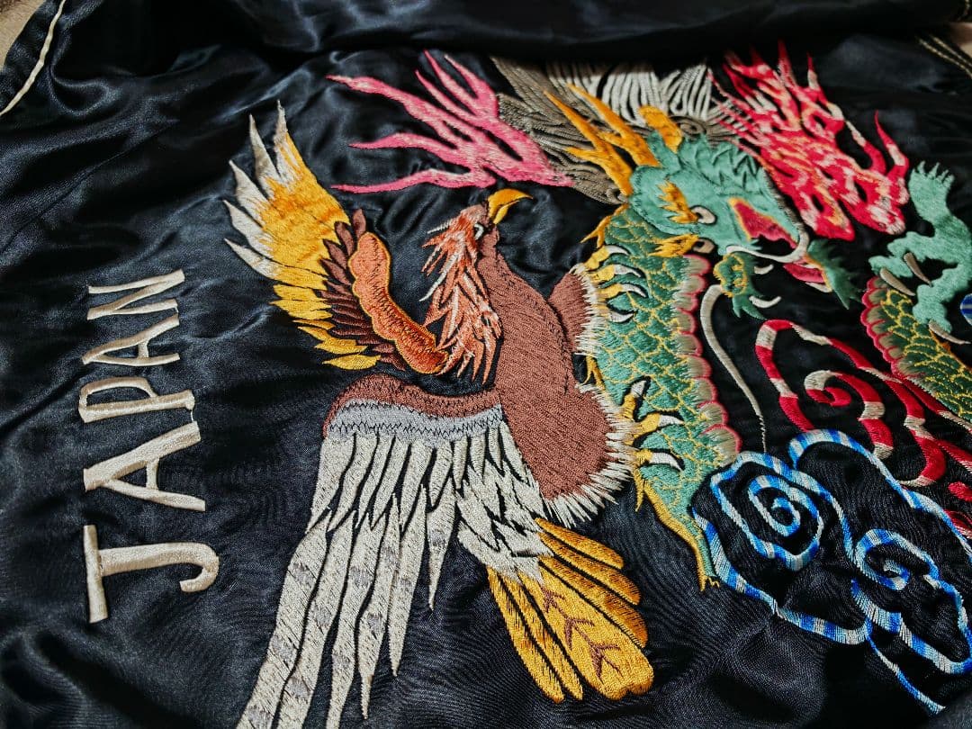 テーラー東洋 ２面用　龍ワシ スカル 日本限定 スカジャン vintage